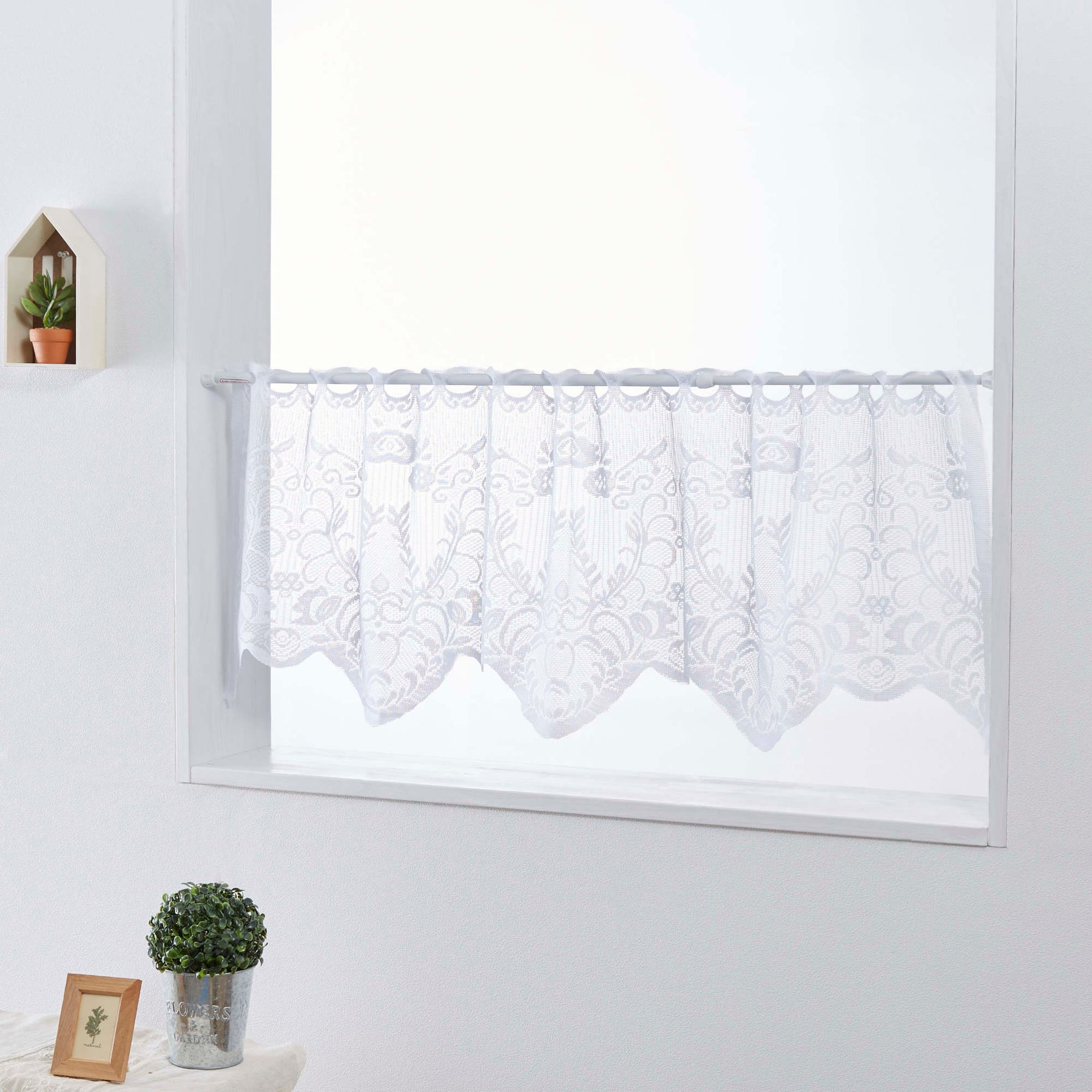 突っ張り棒 ホワイト 耐荷重5〜2kg 幅66〜110cm RPW-3