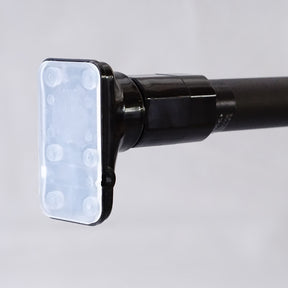 突っ張り棒 強力 マットブラック 耐荷重45〜15kg 幅110〜190cm RTB-110