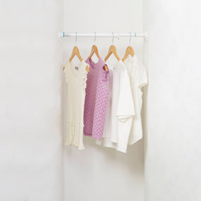 突っ張り棒 強力 ホワイト 耐荷重50〜40kg 幅50〜75cm RTW-50