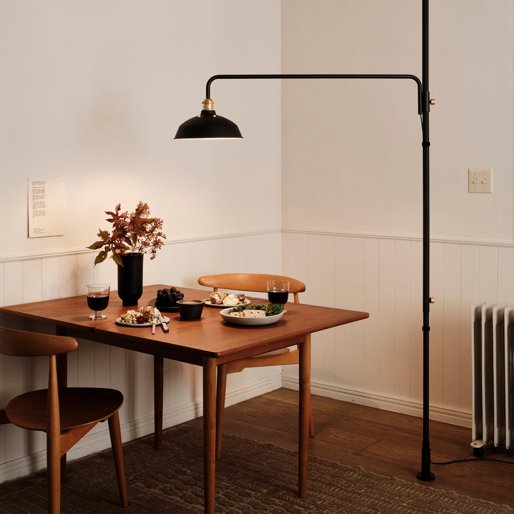 ryu kurokage フロアスタンド おやっ ランプ 金属フロアランプ調節可能な角度ランプヘッドデザインリビング