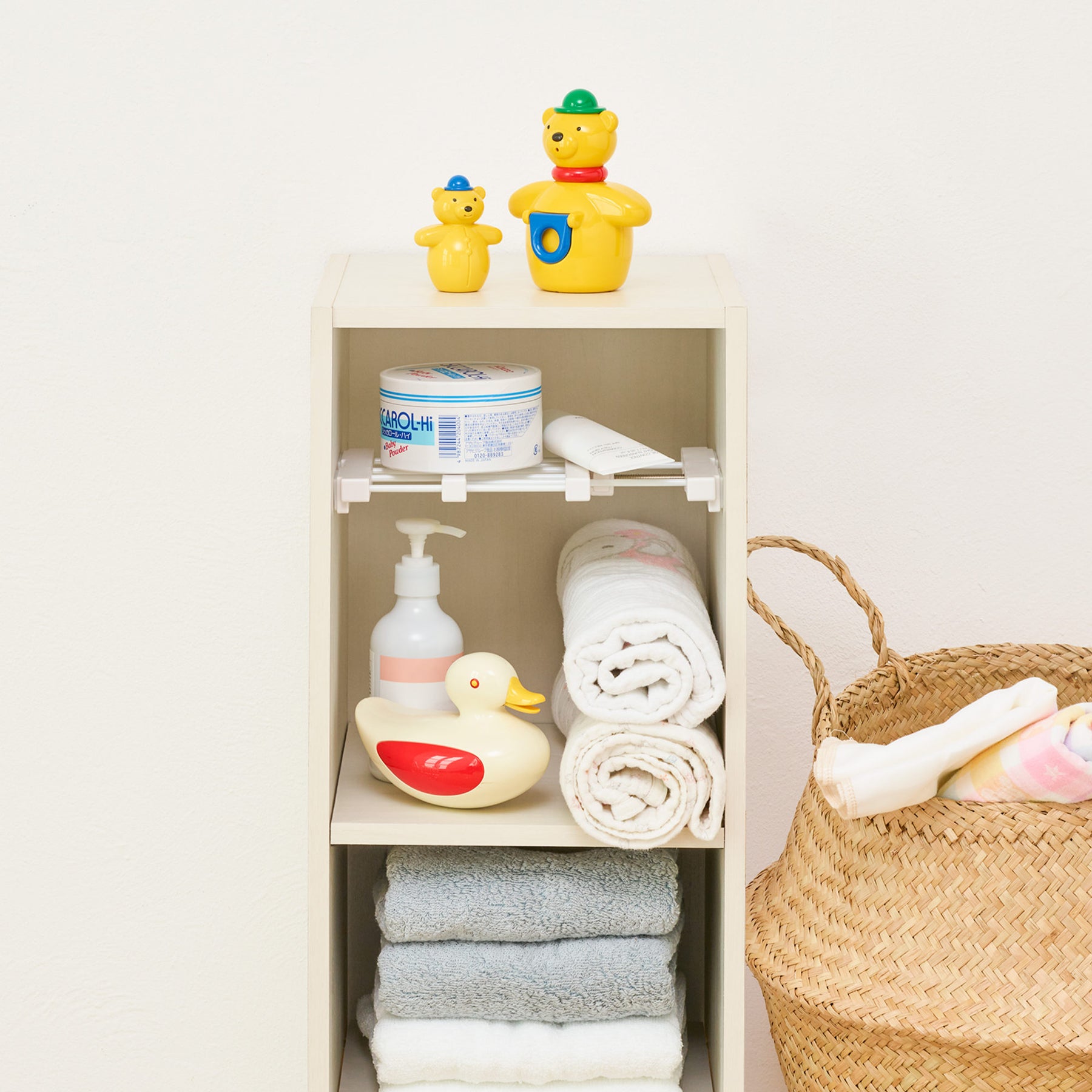 突っ張り棚 隙間収納 幅19〜28cm 奥行12cm SMR-13