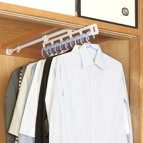 押入れスライドハンガー ホワイト 突っ張り式 SOH-7