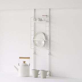 SPLUCE スリムポールラックS メッシュset ホワイト SPL-3