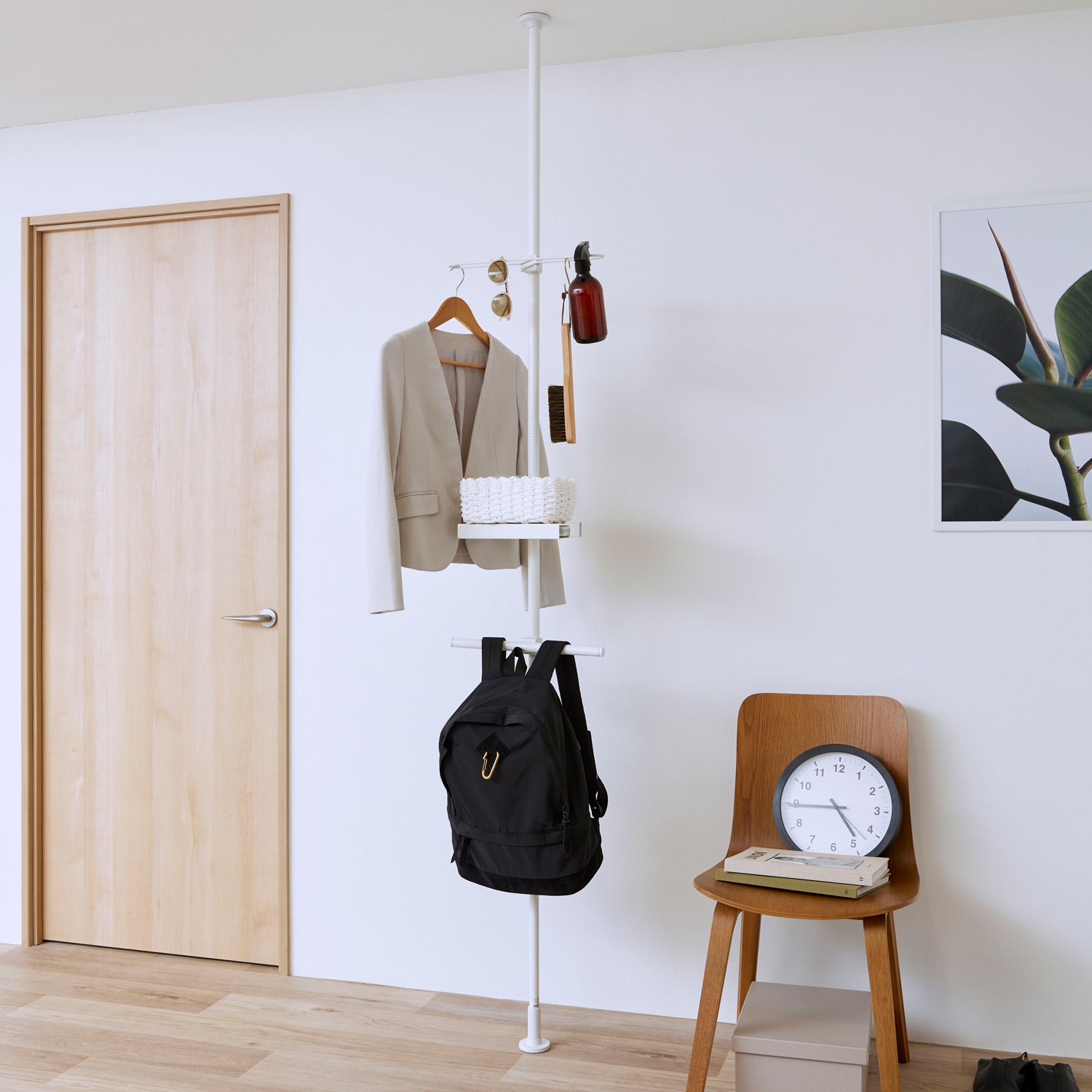 tatecco お部屋シリーズ 玄関で花粉サヨナラセット 高さ190～300cm SET