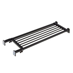 突っ張り棚 強力 マットブラック 耐荷重50〜30kg 幅73〜112cm TAI-1B
