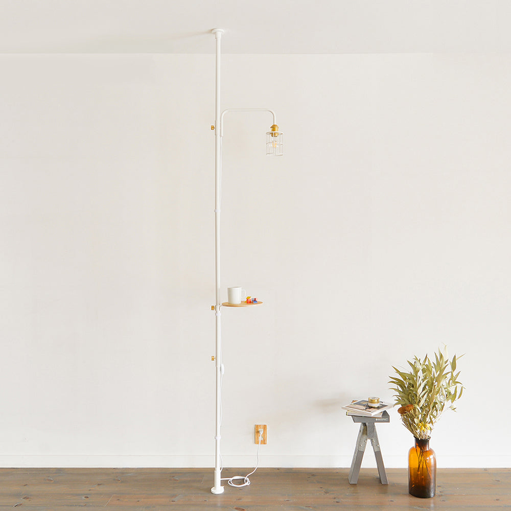 DRAW A LINE Lamp Arm S White 縦取付 D-BLS-WH