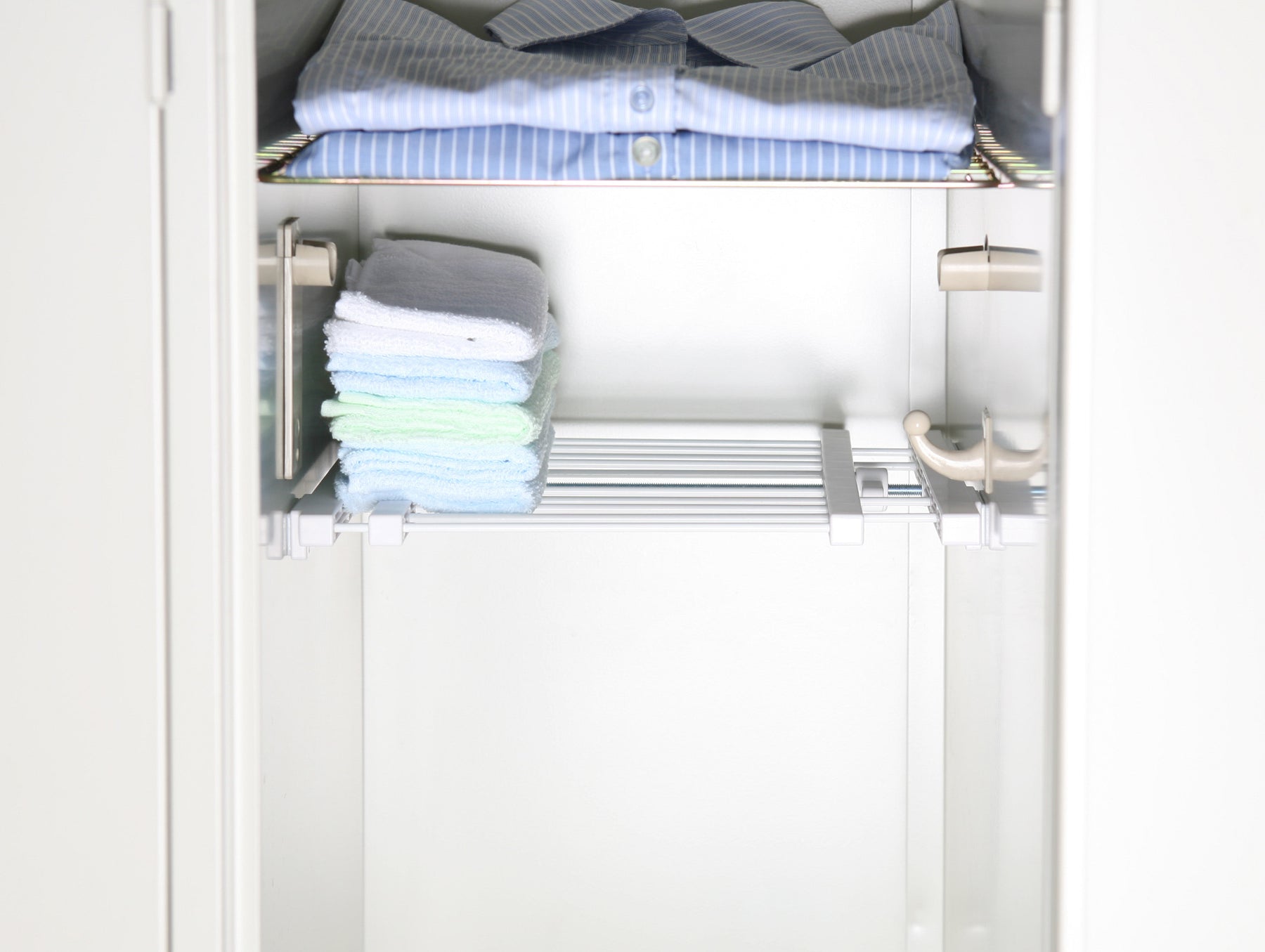 突っ張り棚 隙間収納 幅19〜28cm 奥行12cm SMR-13