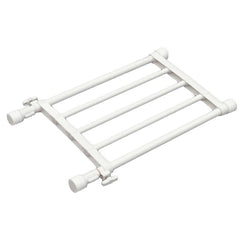 突っ張り棚 ホワイト 耐荷重15〜10kg 幅35〜48cm TS-35