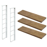 ウォールシェルフL型 幅40cm 奥行10cm